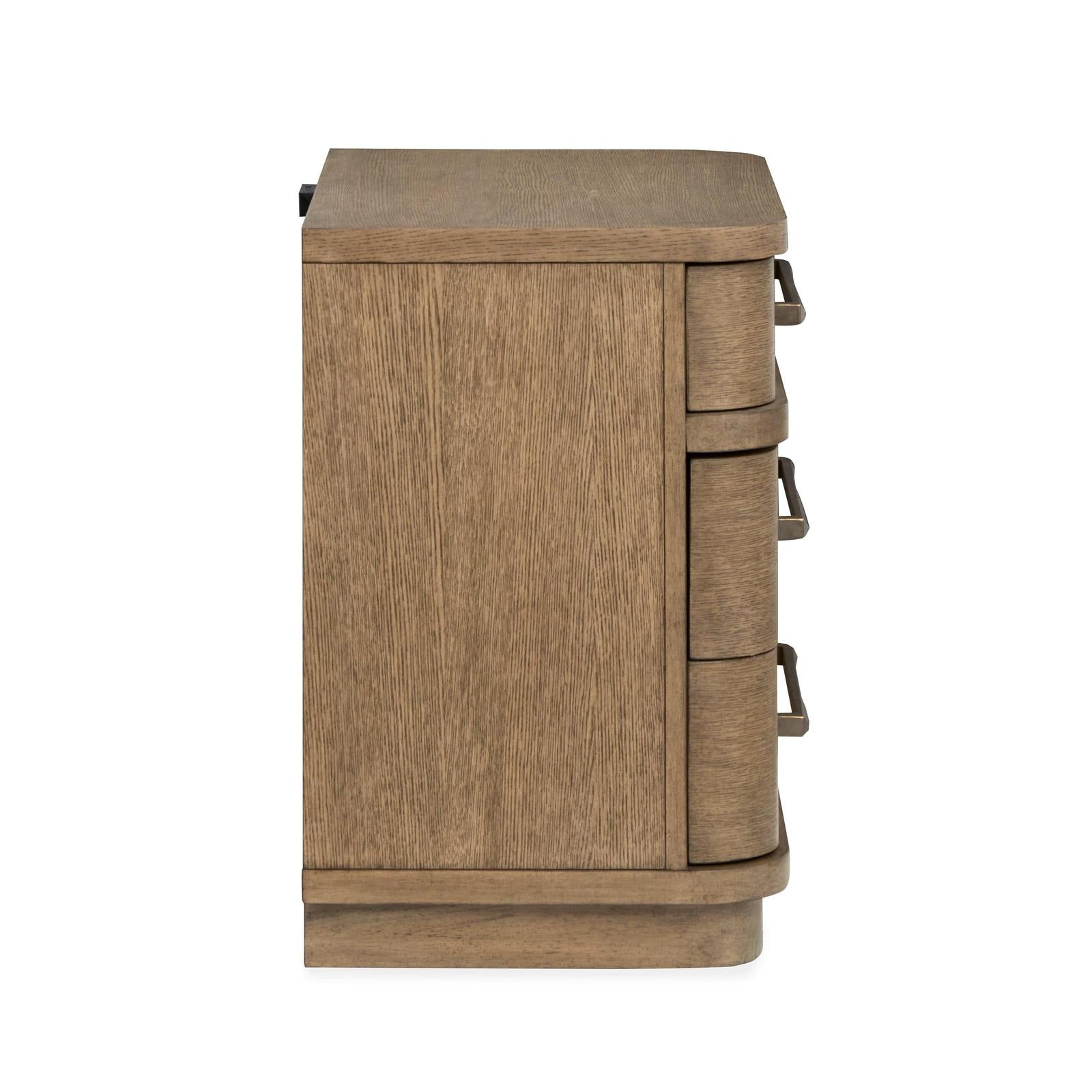 Magnussen Home Thorne Amber Brown Drawer Nightstand