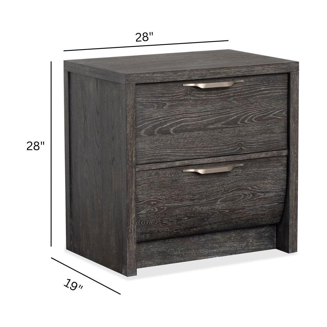 Magnussen Home Kinsley Black Heron Drawer Nightstand