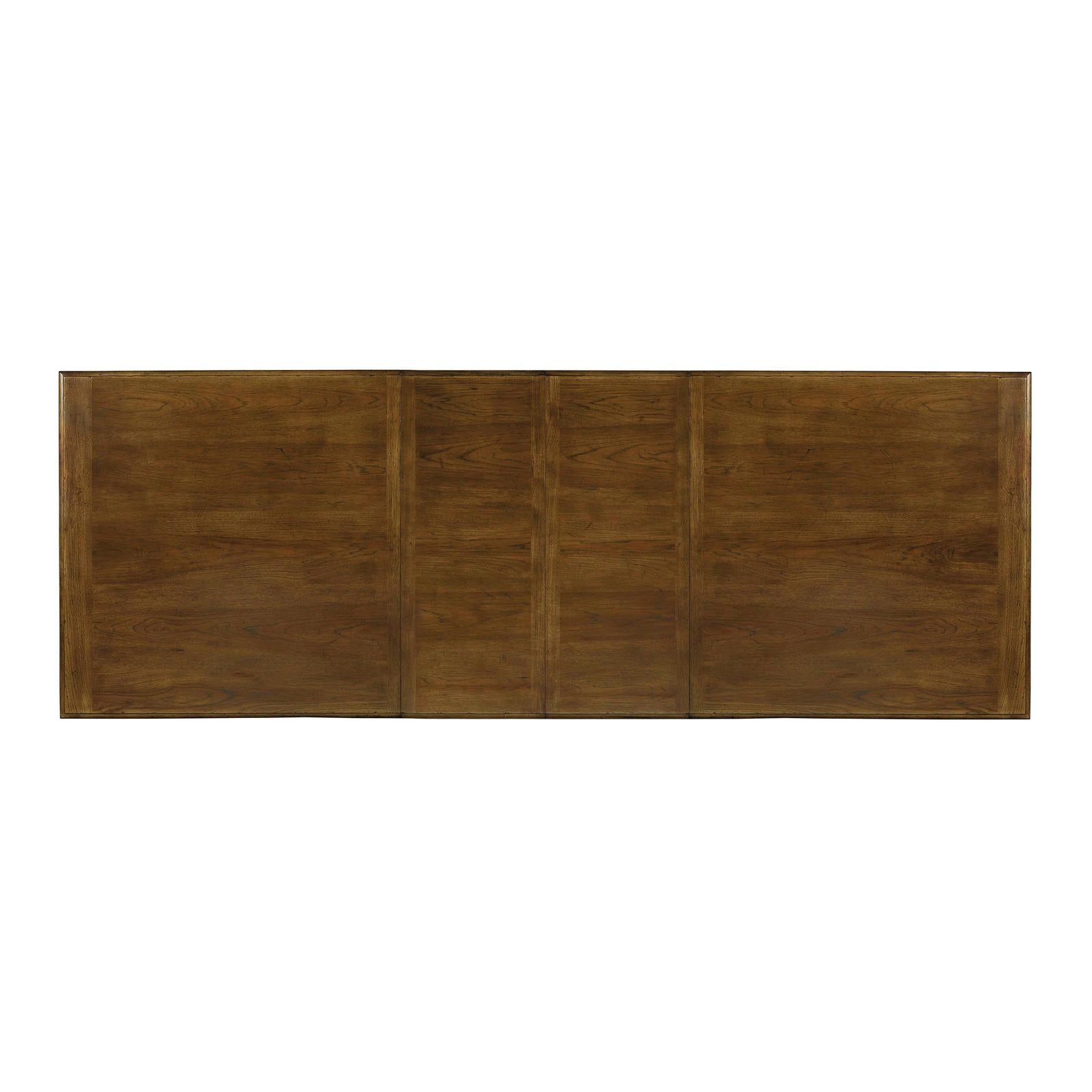 Hooker Furniture Archivist Trestle Table with 2-18in Leaves