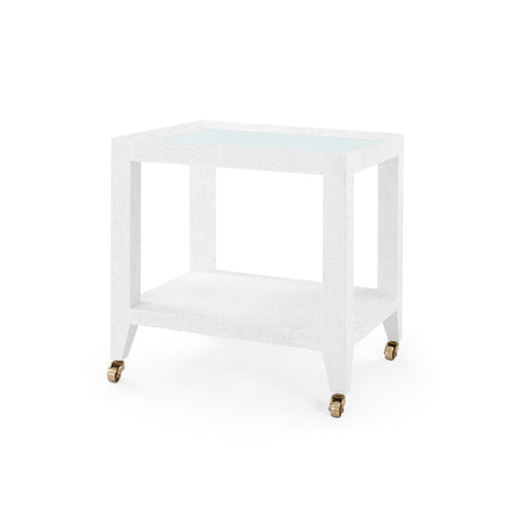 Villa & House Isadora Tea Table with Glass Top