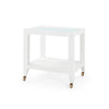 Villa & House Isadora Tea Table with Glass Top
