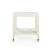 Villa & House Isadora Tea Table with Glass Top