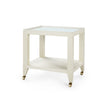 Villa & House Isadora Tea Table with Glass Top