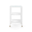 Villa & House Isadora Side Table with Glass Top