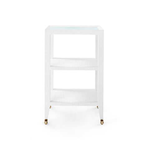 Villa & House Isadora Side Table with Glass Top