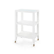 Villa & House Isadora Side Table with Glass Top