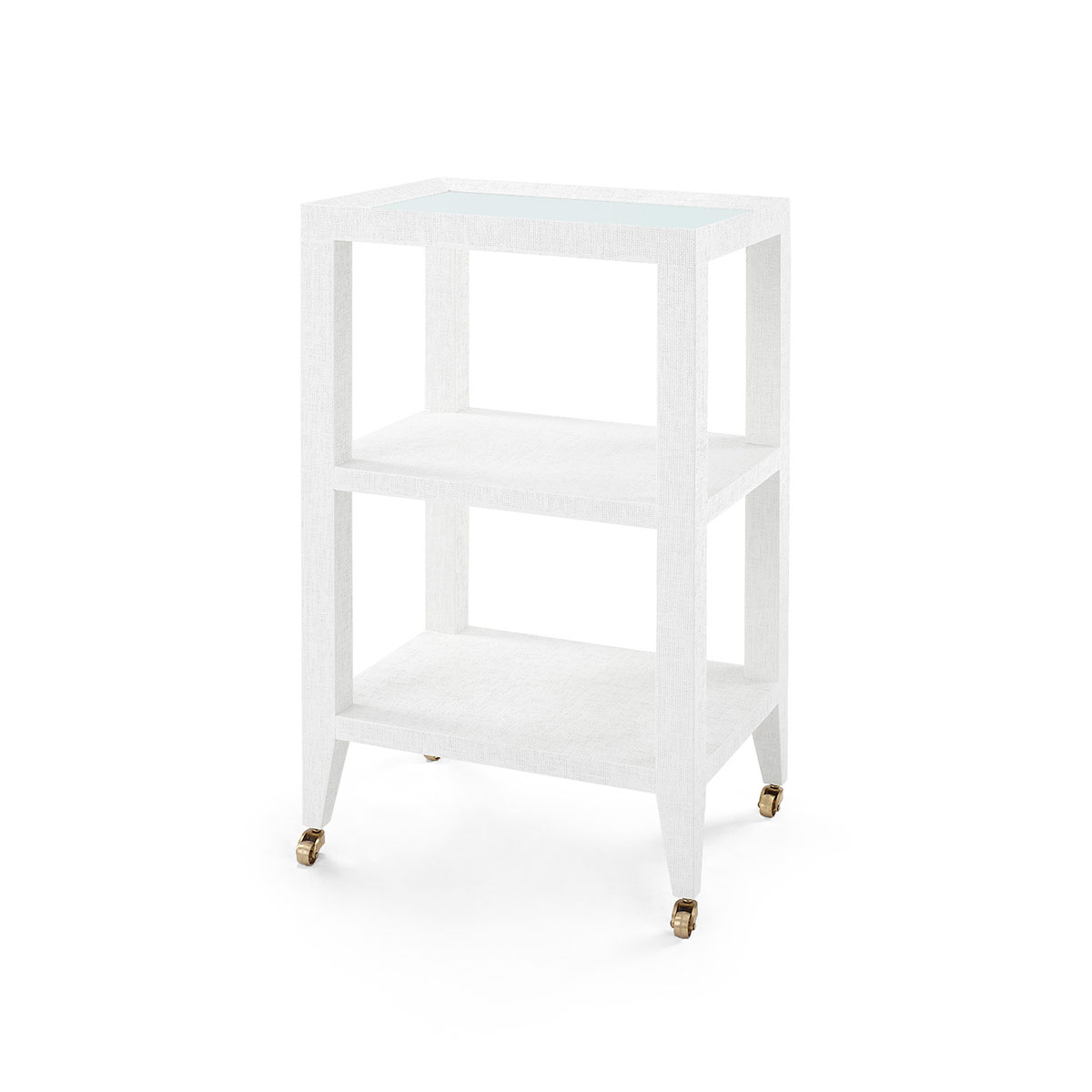 Villa & House Isadora Side Table with Glass Top