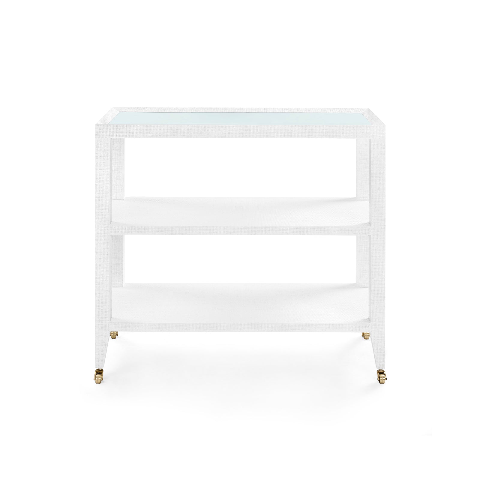Villa & House Isadora Console Table with Glass Top