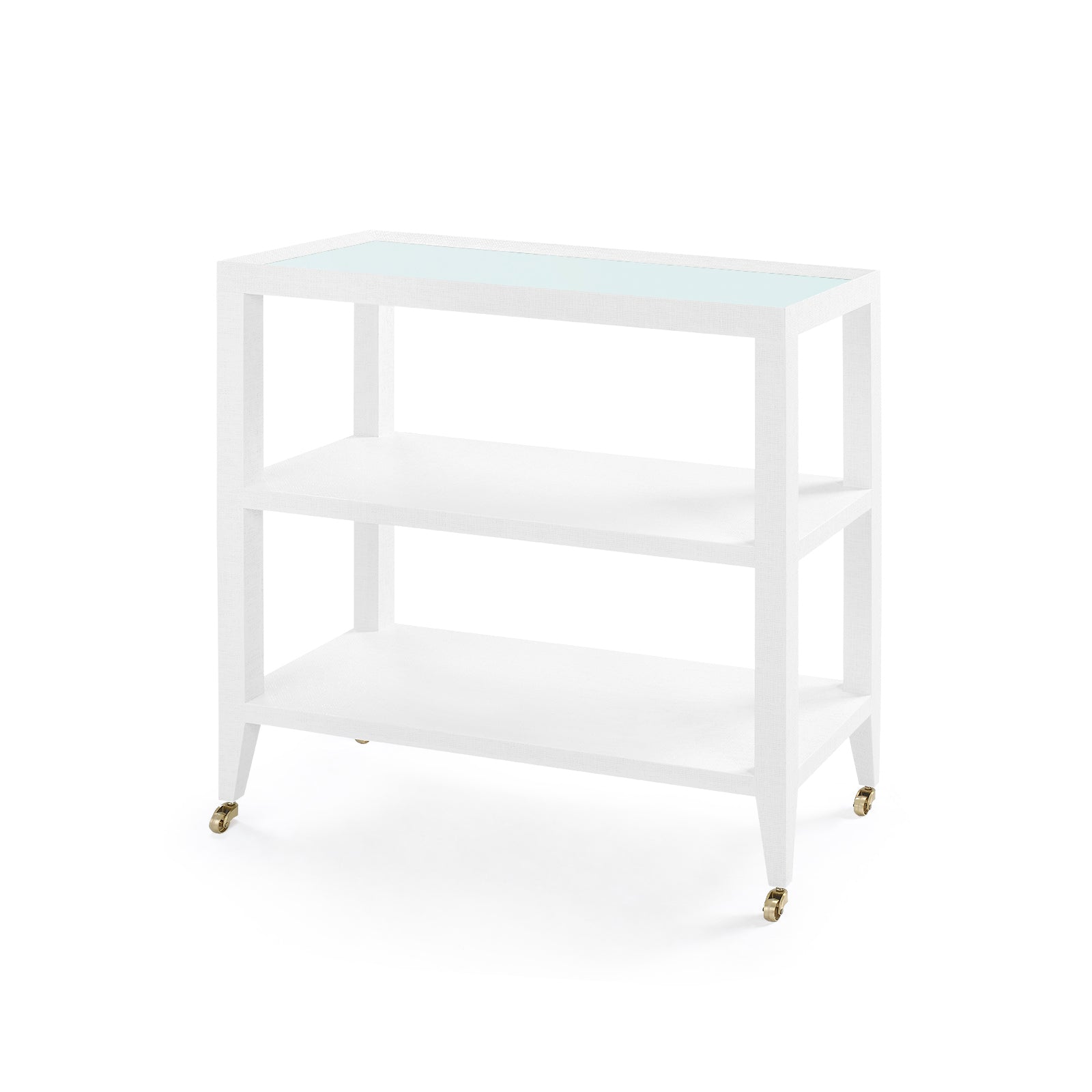 Villa & House Isadora Console Table with Glass Top