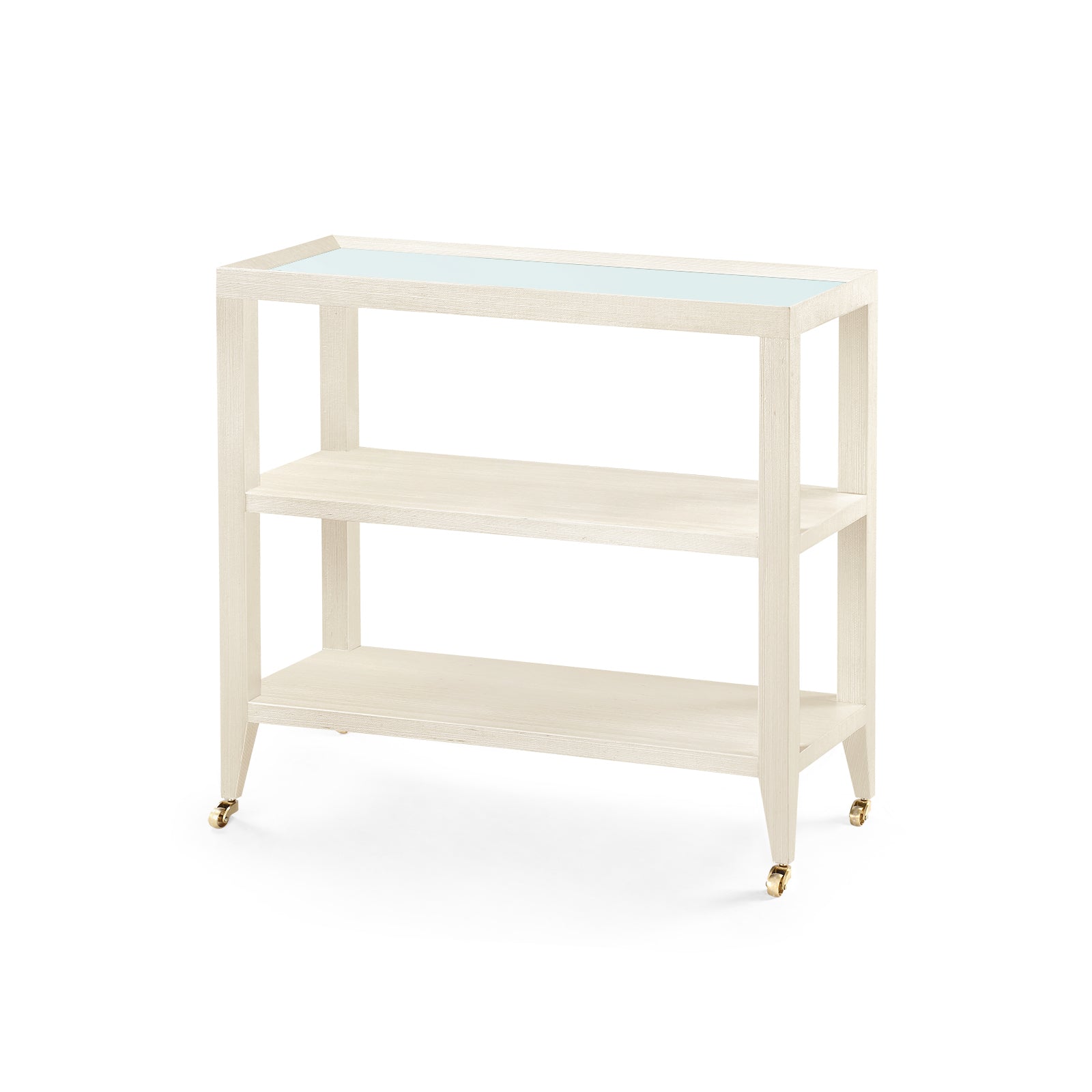 Villa & House Isadora Console Table with Glass Top
