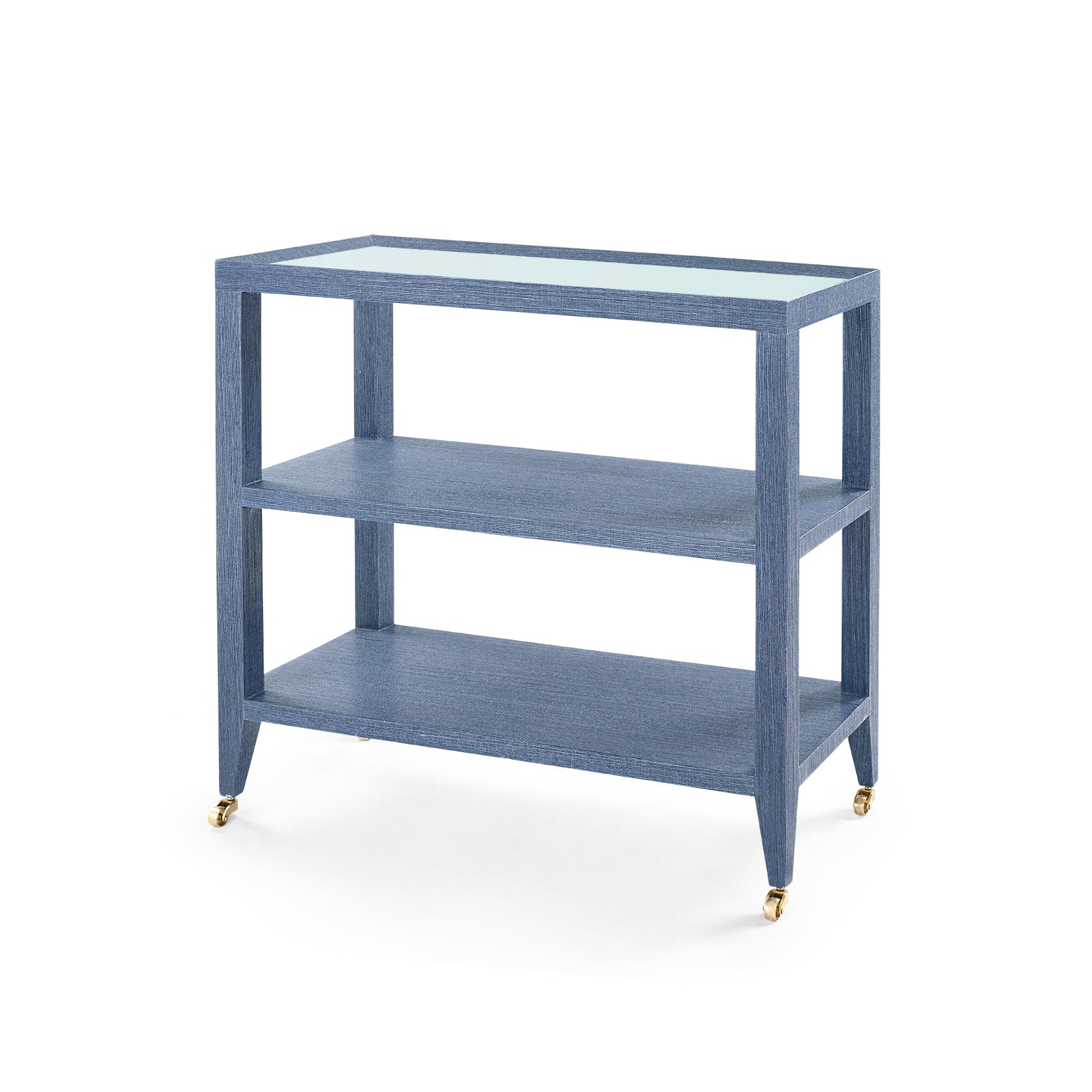 Villa & House Isadora Console Table with Glass Top