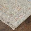 Feizy Caldwell 8978F Transitional Floral & Botanical Rug in Brown/Tan/Blue