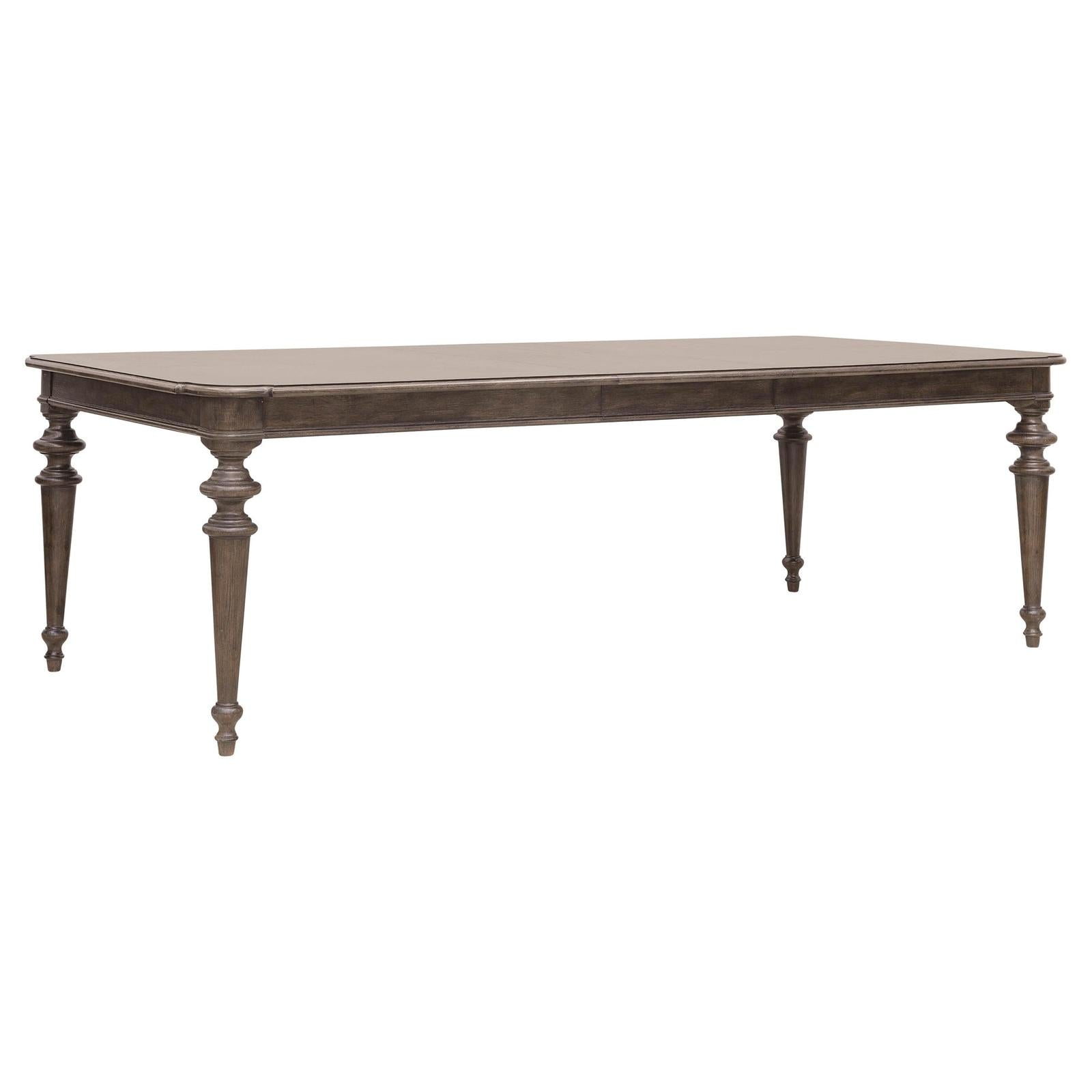 Pulaski Furniture Saddle Creek Timber Brown Extendable Leg Dining Table