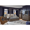 Magnussen Home Westbourne Dark Umber Upholstered Poster Bed
