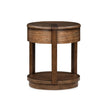 Magnussen Home Connolly Brown Drawer End Table