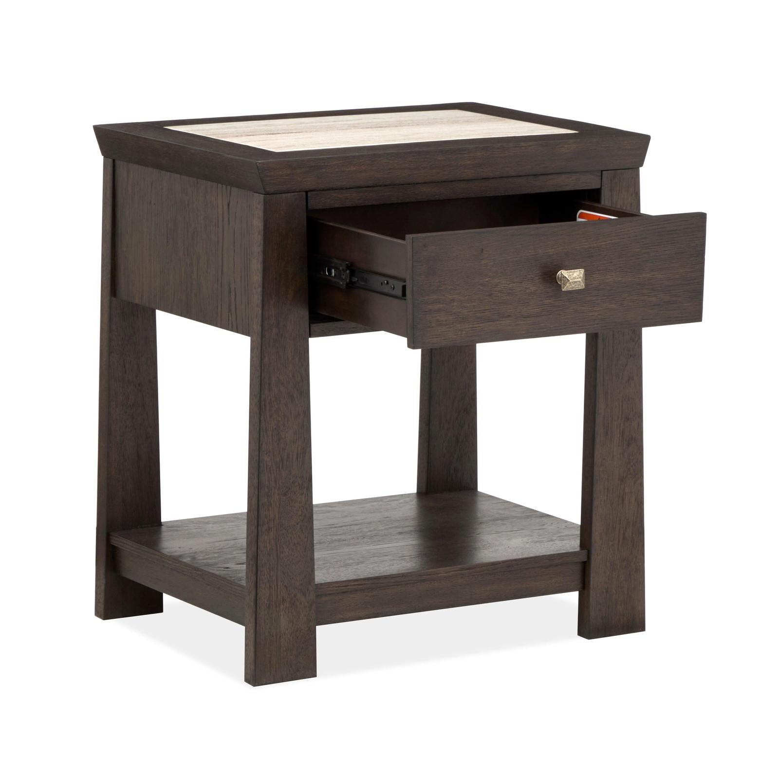 Magnussen Home Tauren Coffee Bean Nightstand