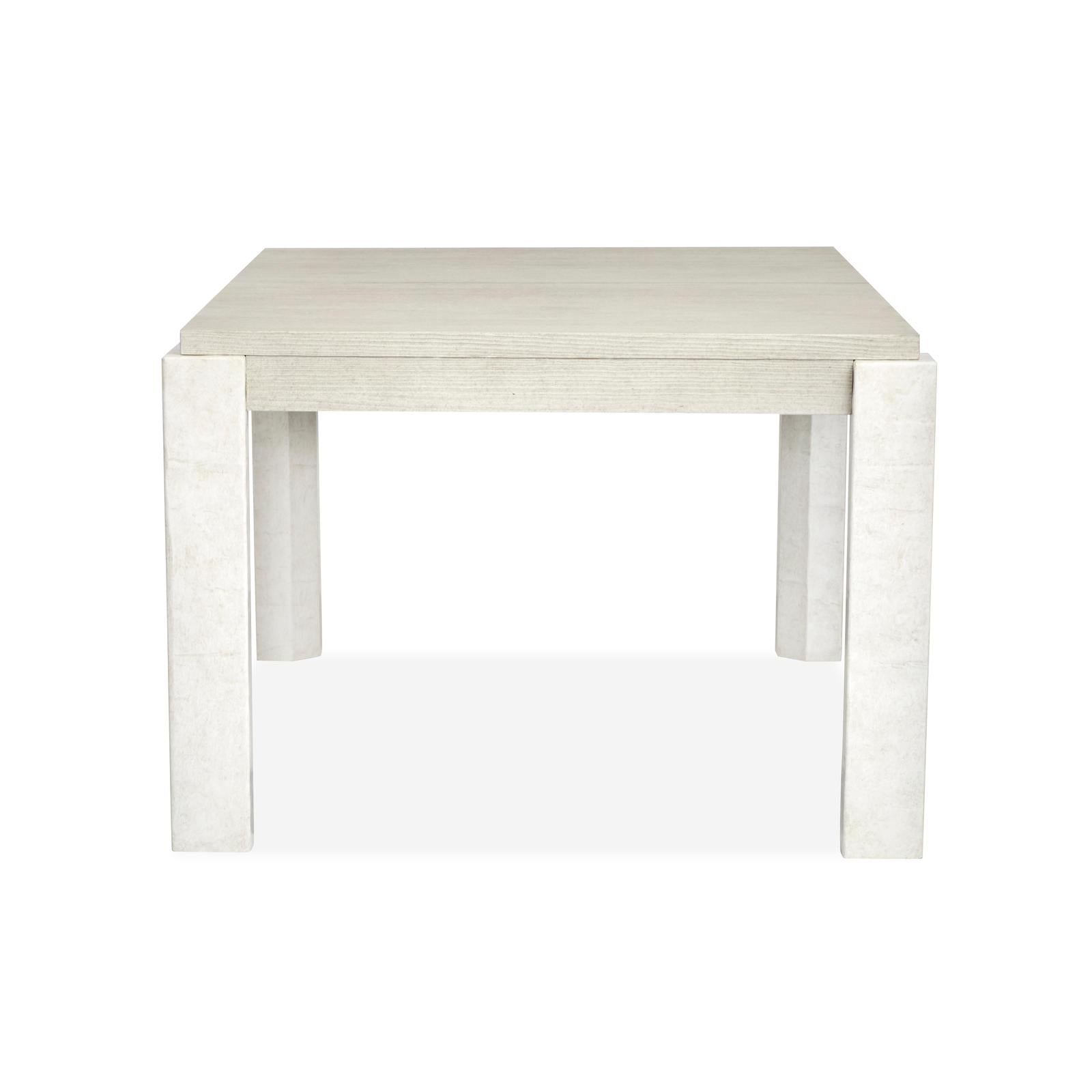 Magnussen Home Lorelei Misty Cloud Extendable Rectangular Dining Table