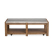 Magnussen Home Plum Creek Rectangular Cocktail Table With Casters