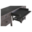 Magnussen Home Bellamy Peppercorn Desk Base