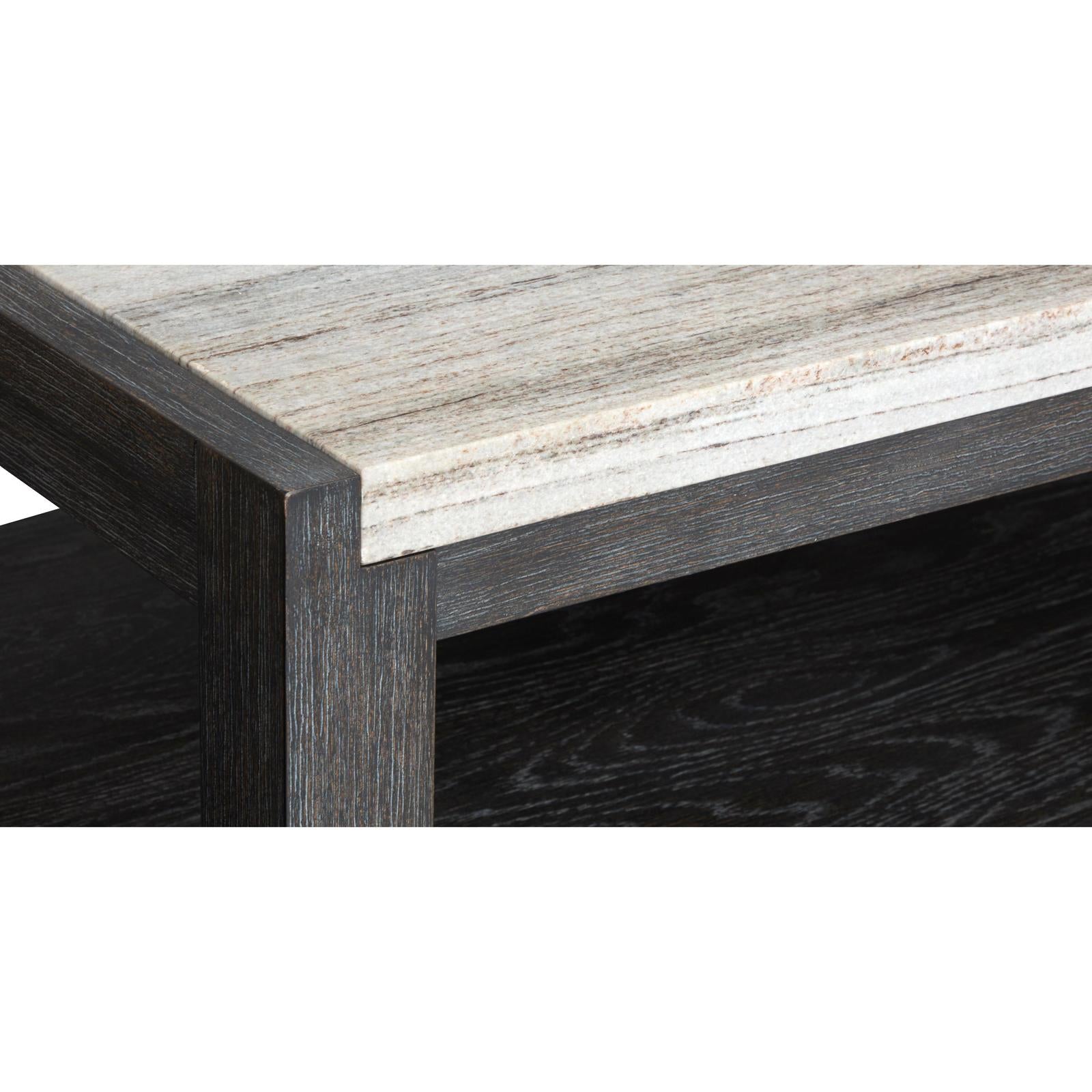 Magnussen Home Plum Creek Rectangular Cocktail Table With Casters