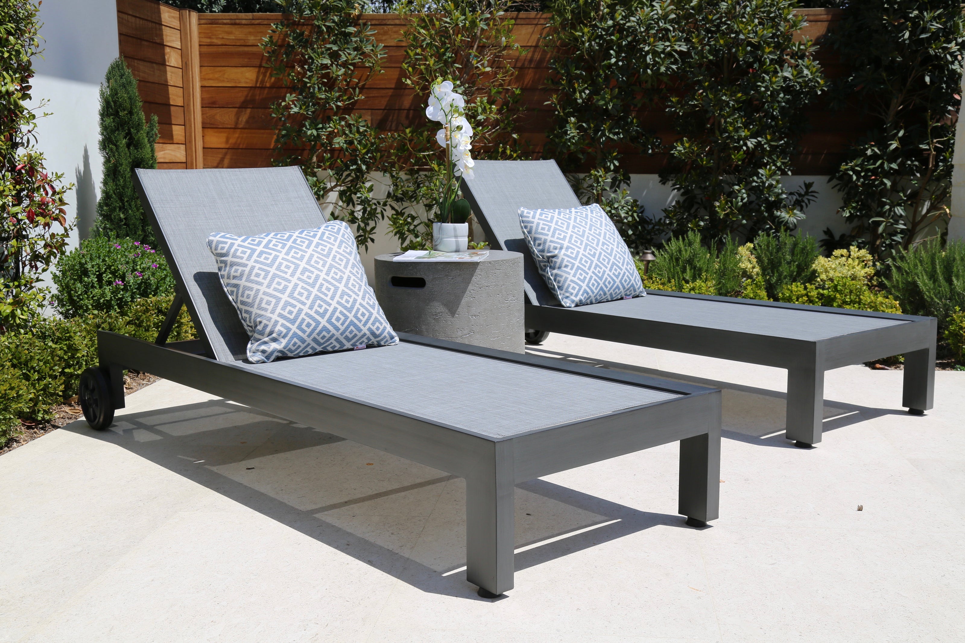 Sunset West Redondo Adjustable Sling Chaise