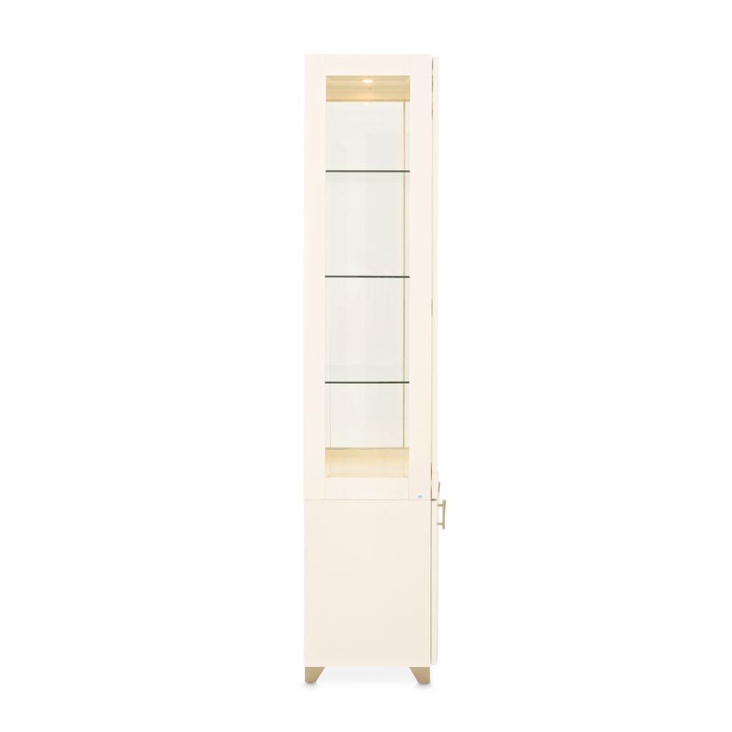 Michael Amini Fantosini Display Cabinet - Creamy Pearl