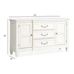 Magnussen Home Willowbrook Egg Shell White Buffet
