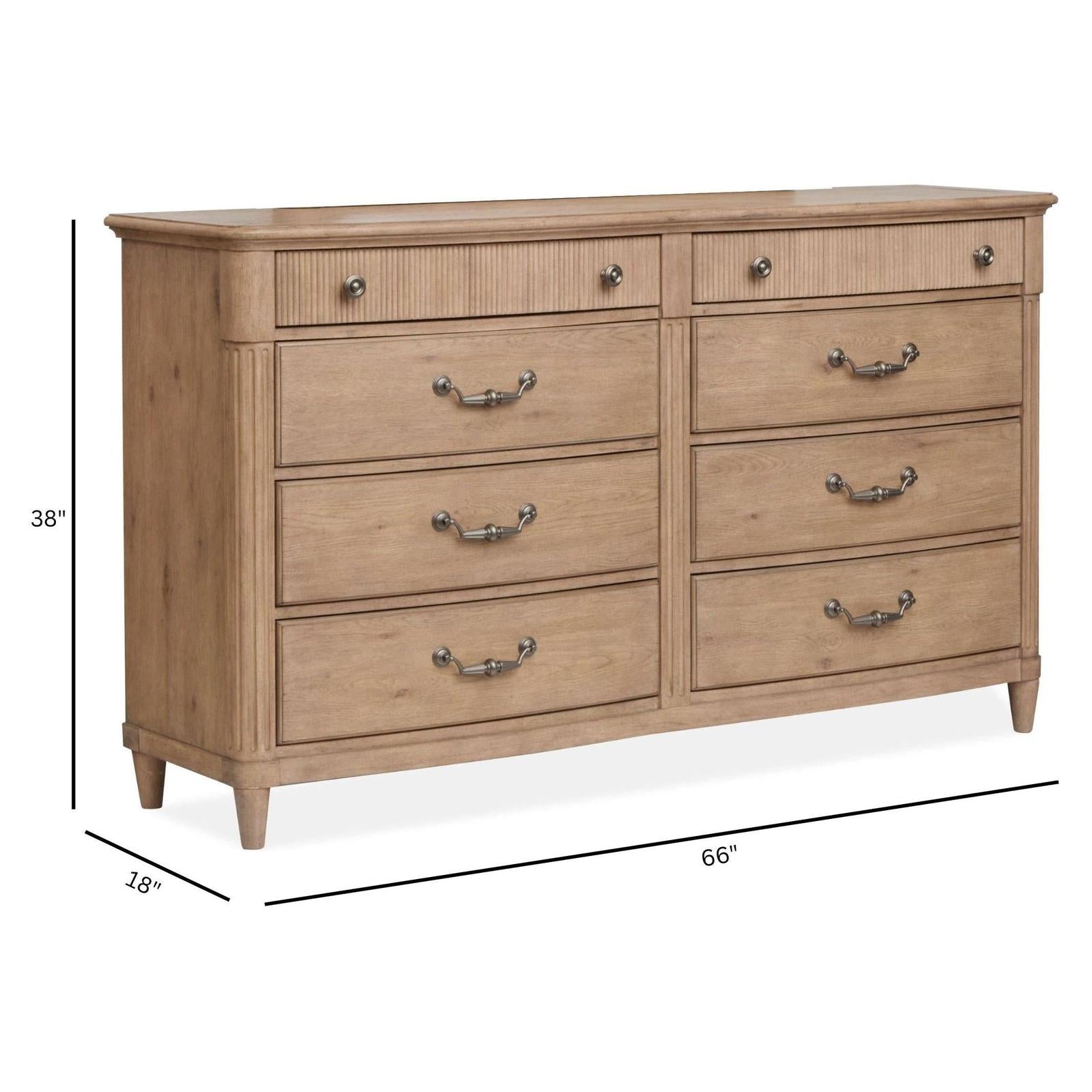 Magnussen Home Harmony Heights Belgium Wheat Double Drawer Dresser