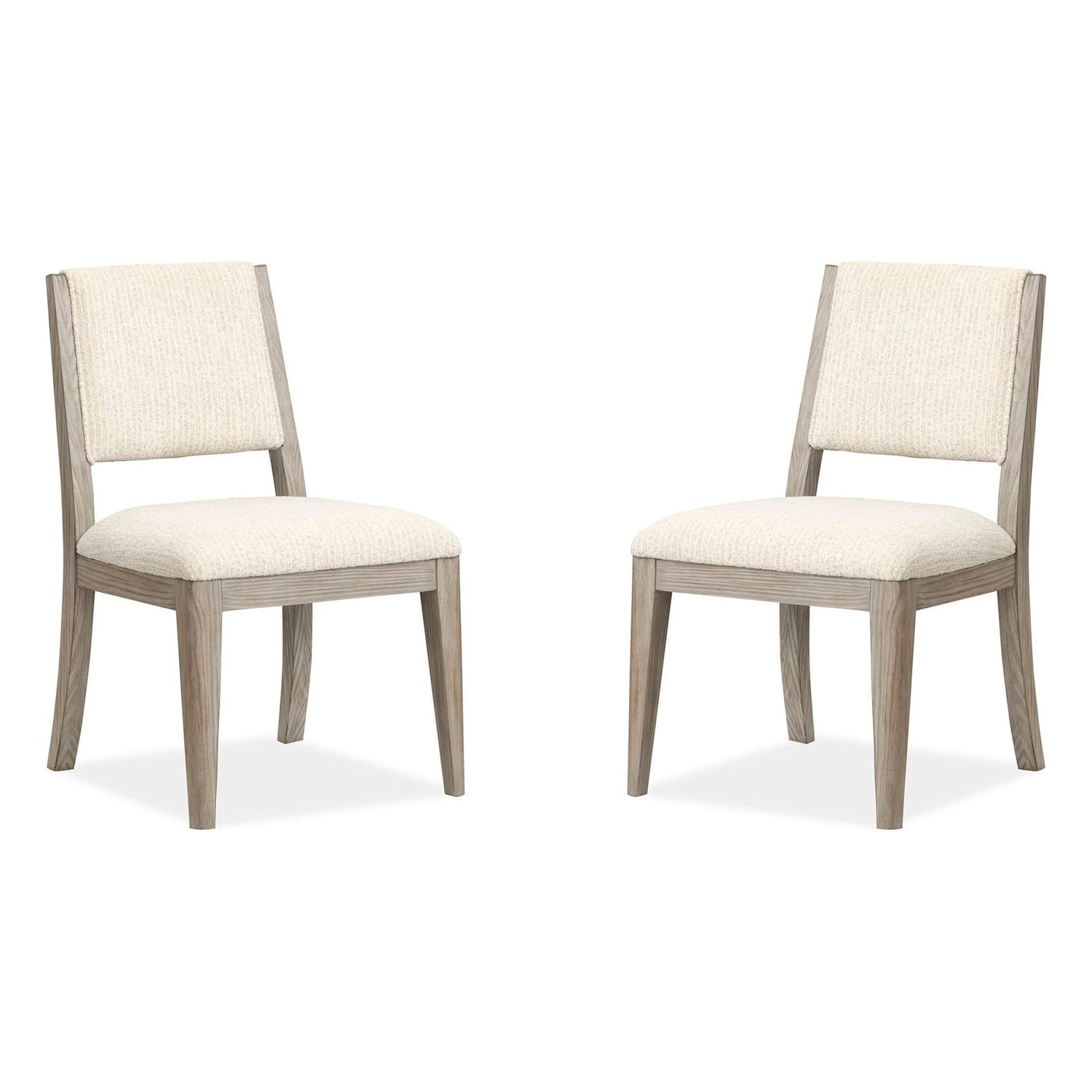 Magnussen Home Braelyn Dorian Grey Upholstered Side Chair Set of 2
