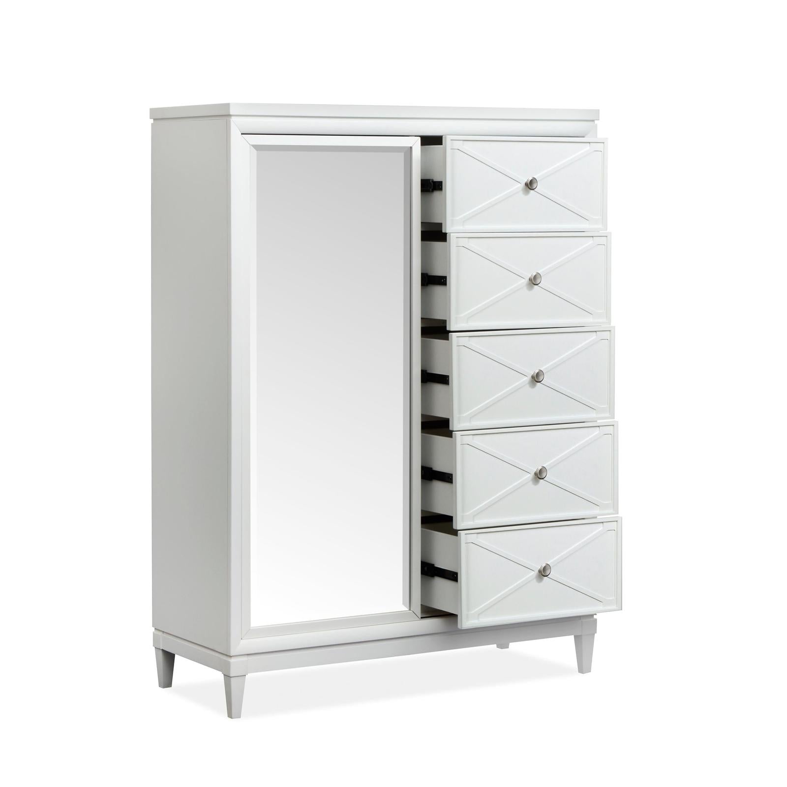 Magnussen Home Springhouse Whisper White Door Chest