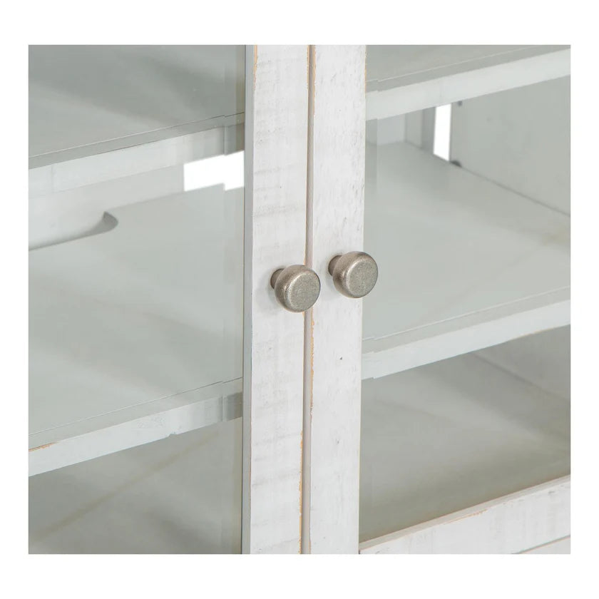 Magnussen Home Newport Alabaster Console