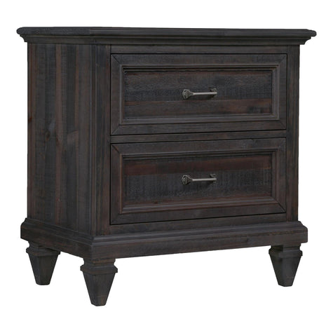Magnussen Home Calistoga Weathered Charcoal Drawer Nightstand