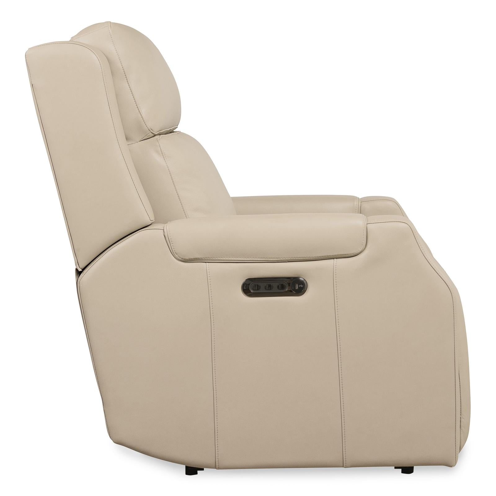 Hooker Furniture Nelson Zero Gravity Power Recliner with Power Headrest and Lumbar