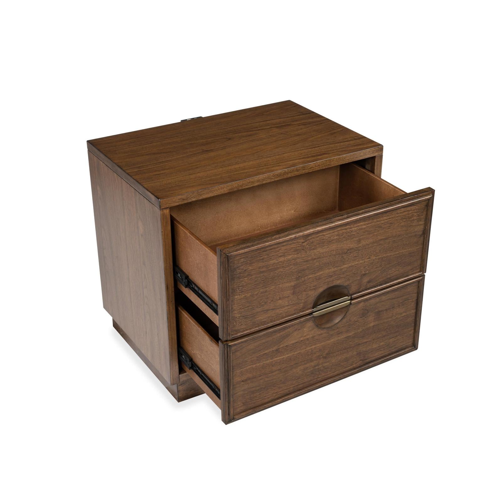 Magnussen Home Selena Brown Drawer Nightstand