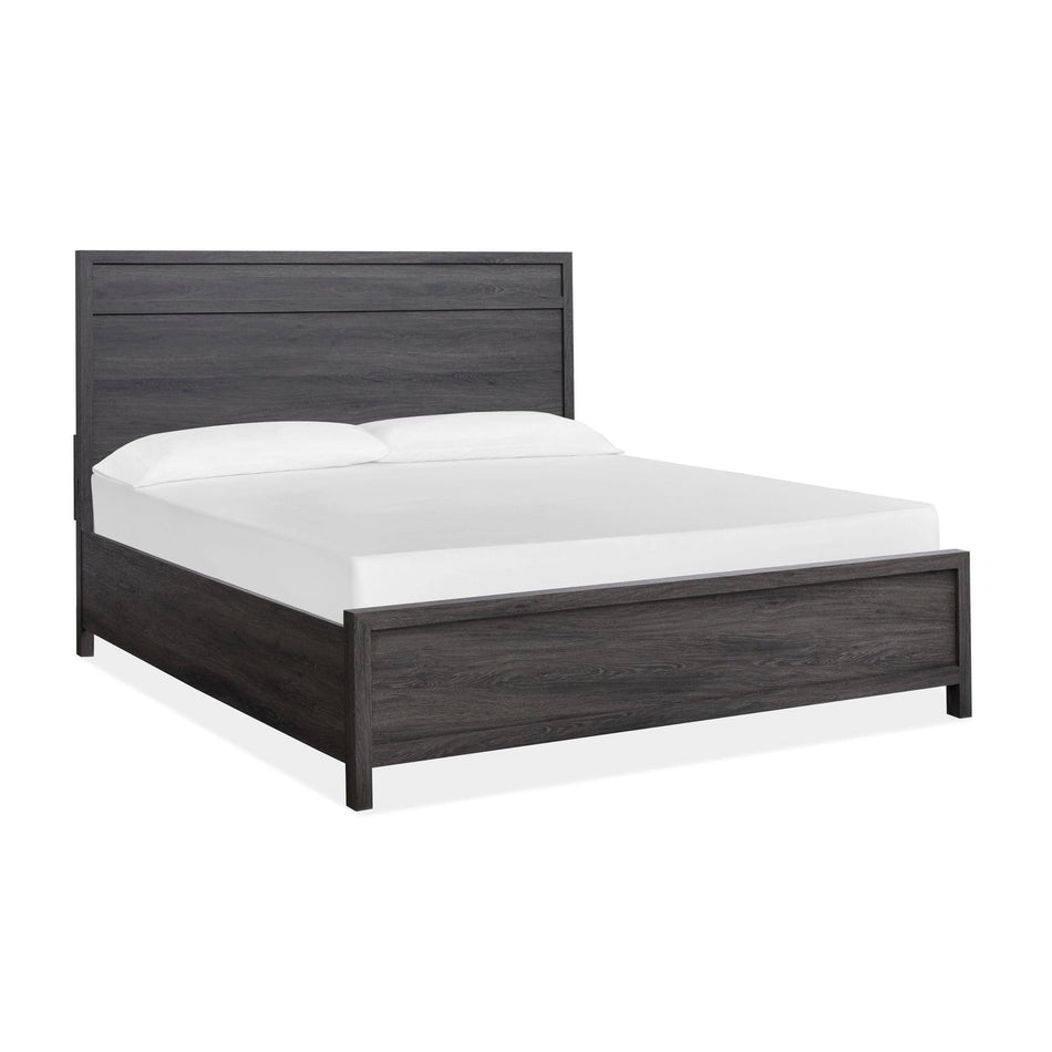 Magnussen Home Merrifield Raisin Black Panel Bed