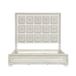 Pulaski Furniture Camila Creamy White Upholstered Bed