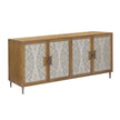 Pulaski Furniture Mid-Century Modern 4 Door Credenza