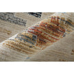 Feizy Melrose 39ULF Traditional Diamond, Ivory/Blue/Brown, Rug