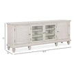 Magnussen Home Newport Alabaster Console