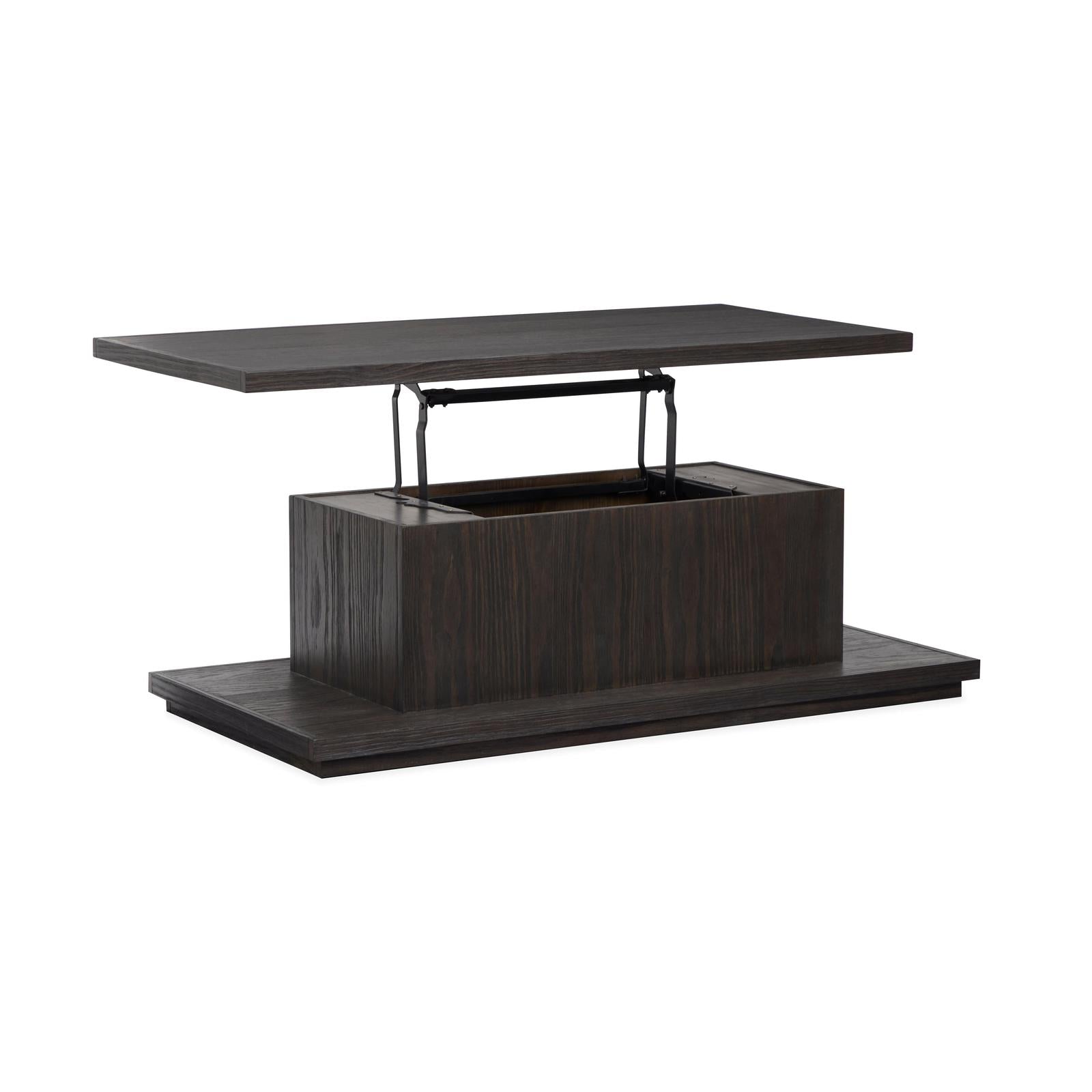 Magnussen Home Shaffer Velvet Roast Lift Top Cocktail Table