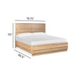 Magnussen Home Brentwood Heights Provincial Brown Panel Bed