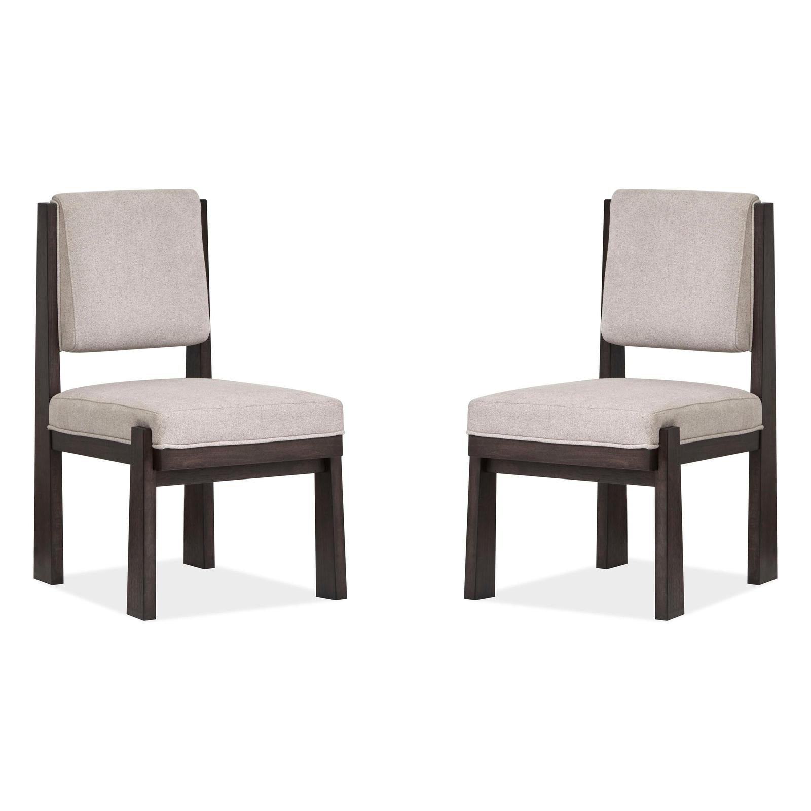 Magnussen Home Tauren Coffee Bean Side Chair Set of 2