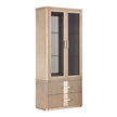Michael Amini West Kensington Display Cabinet - Sea Salt Caramel