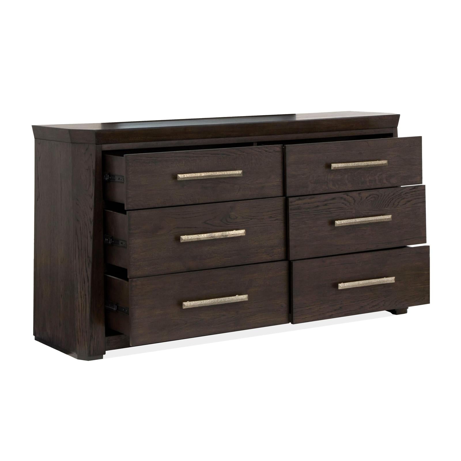 Magnussen Home Tauren Coffee Bean Double Drawer Dresser