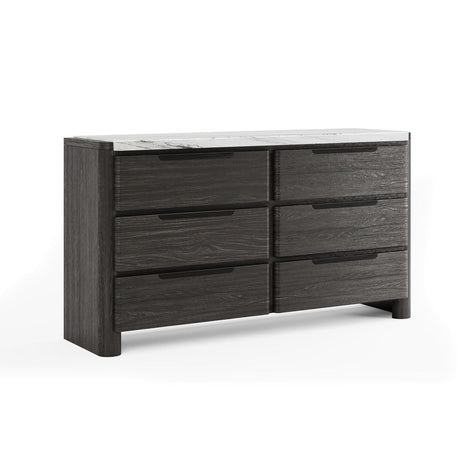 Magnussen Home Keaton Black Double Drawer Dresser