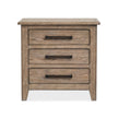 Magnussen Home Claremont Smokey Taupe Drawer Nightstand