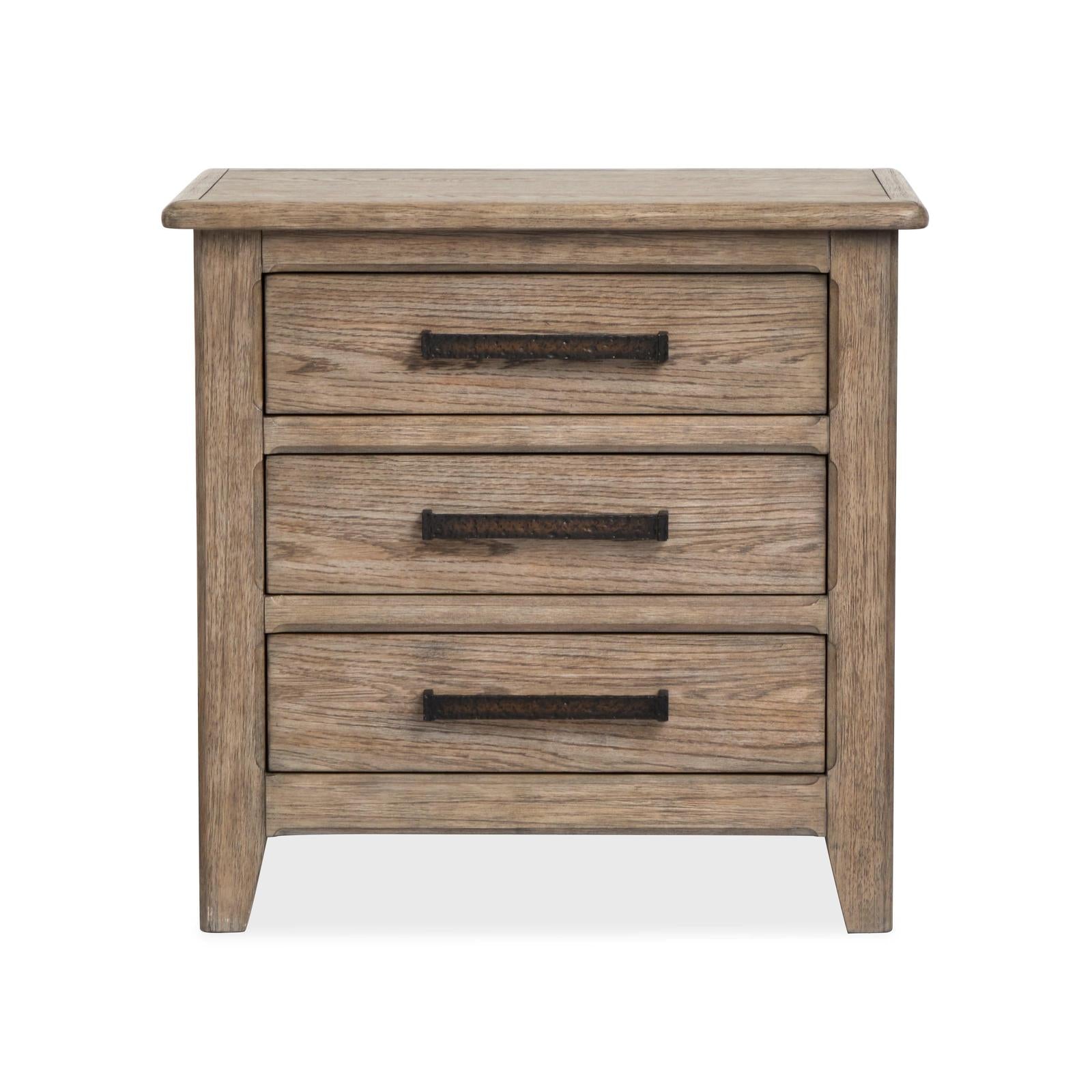 Magnussen Home Claremont Smokey Taupe Drawer Nightstand