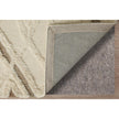 Feizy Anica 8008F Transitional Geometric Rug in Ivory/Taupe/Brown
