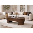 Magnussen Home Holloway Toasted Almond Oval Lift Top Cocktail Table