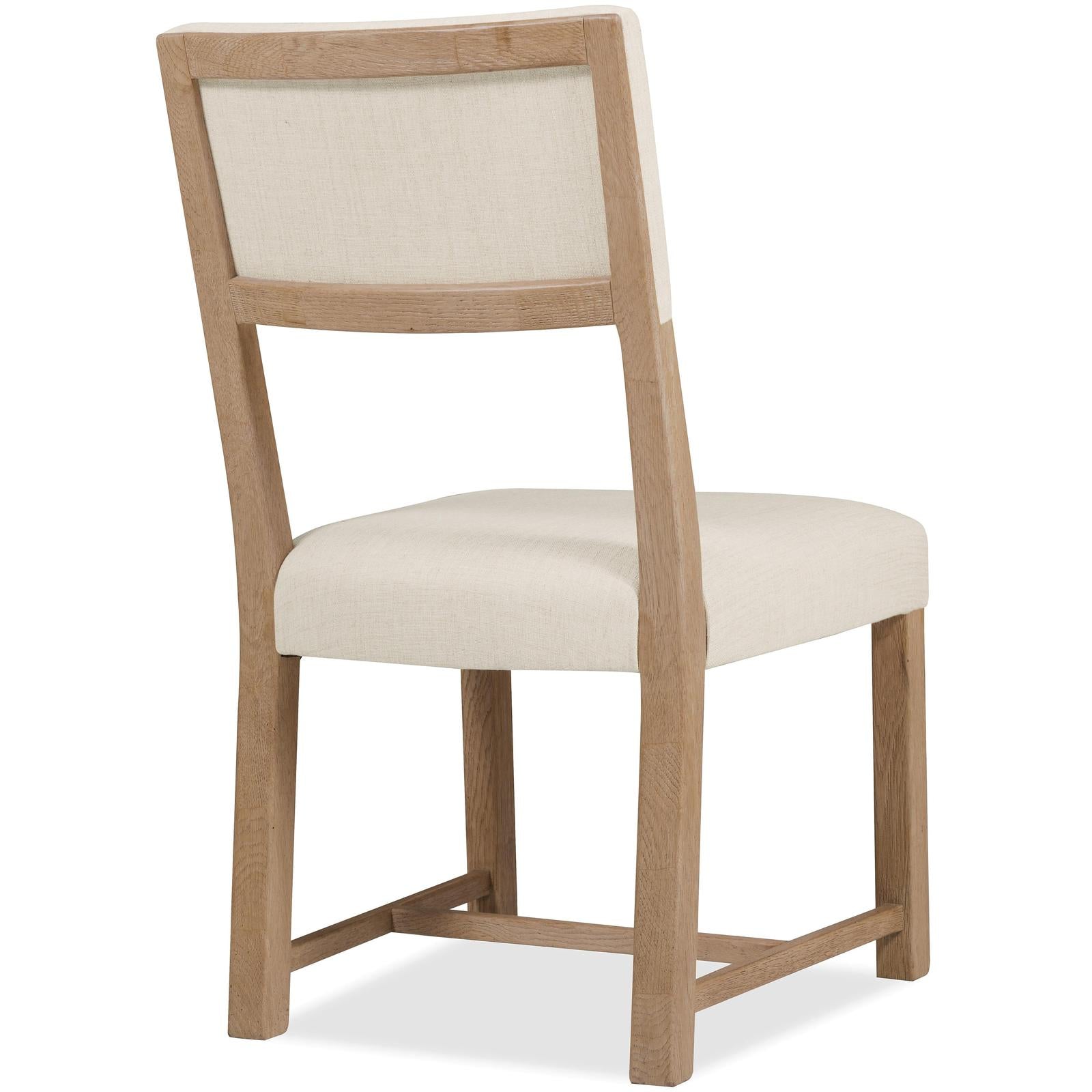 Hooker Furniture Driftwood Upholstered Open Back Side Chair